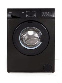 Swan Sw2080B 8Kg Load, 1400 Spin Washing Machine - Black